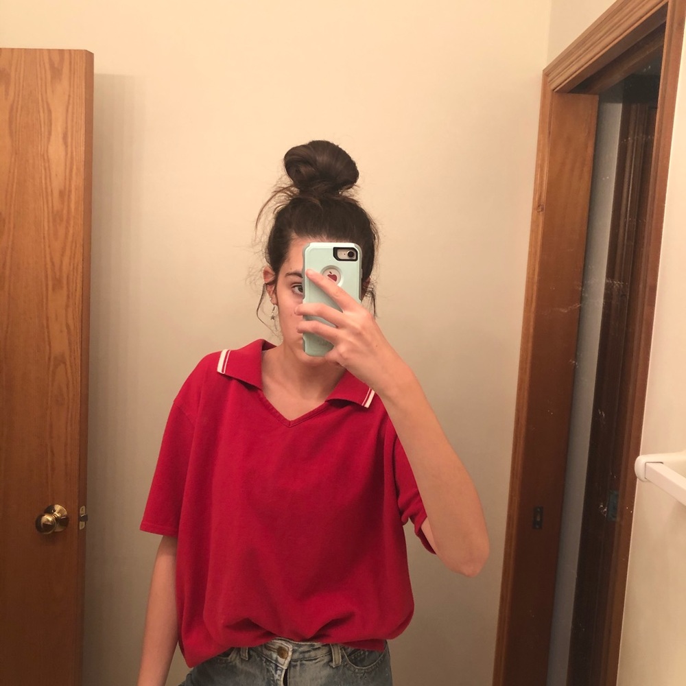 Oversized polo